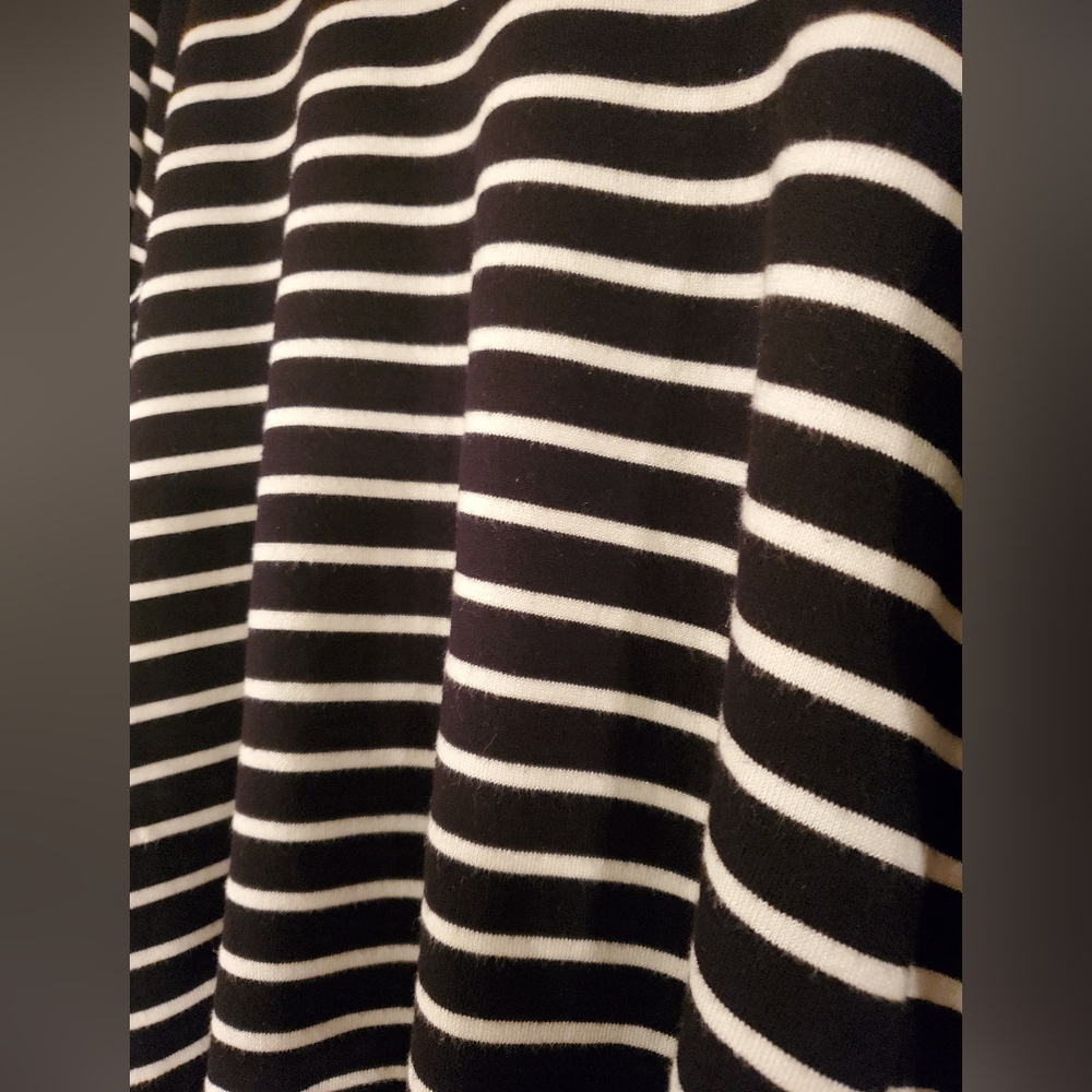 CALVIN KLEIN Striped Pullover Sweater Top Size 1X - Picture 3 of 7